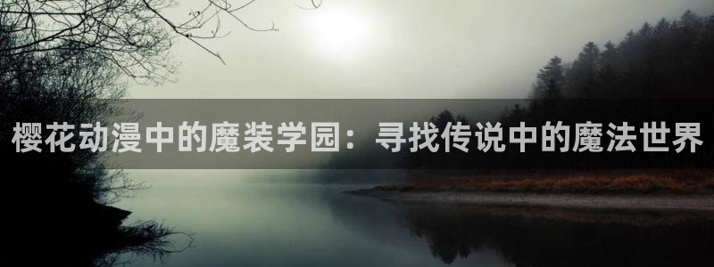 火狼动漫在线看免费版：樱花动漫中的魔装学园：寻找传说中的魔法世界